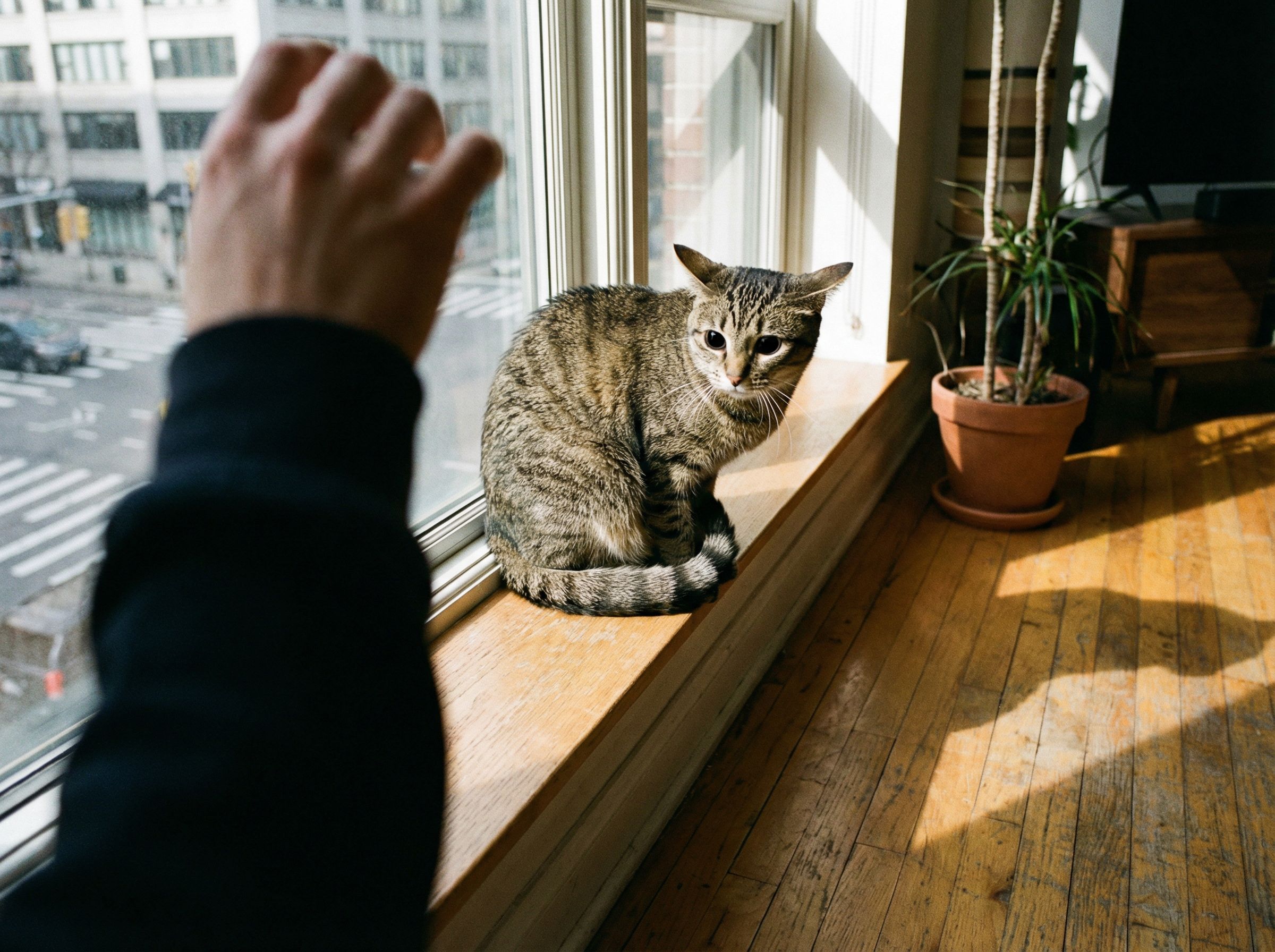 „Deine Katze hat Stress“ – was der Tierarzt damit wirklich meint und welche 5 Signale du zu Hause übersiehst