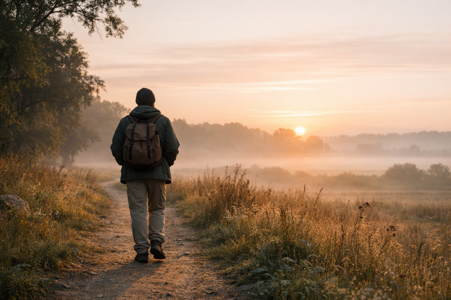 Marcher dehors pour apaiser le mental