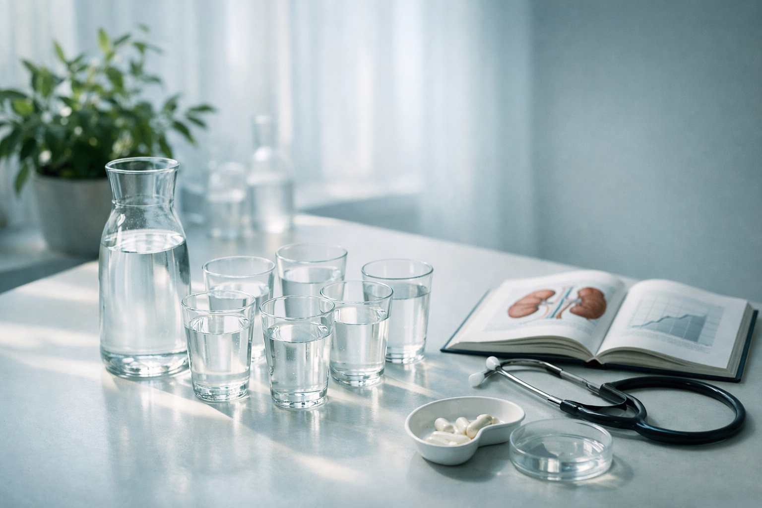 Der Mythos vom 8-Gläser-Wasser am Tag: Was Nephrologen wirklich sagen