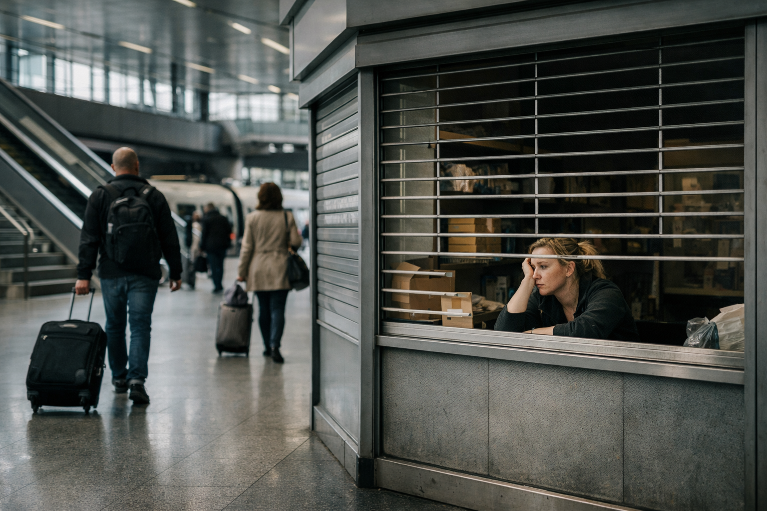 Der neue Trend an deutschen Bahnhöfen: Warum Ladenbesitzer plötzlich aufgeben müssen