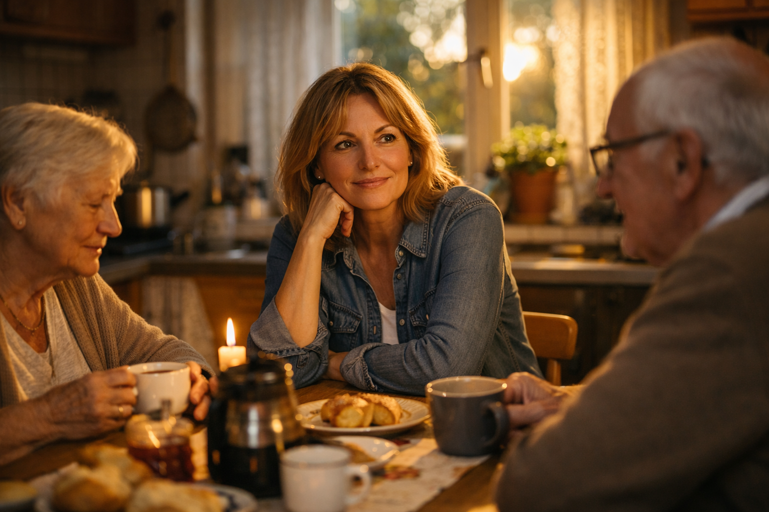 Ich bin mit 52 zurück zu meinen Eltern gezogen – die Wahrheit über eine wachsende Realität