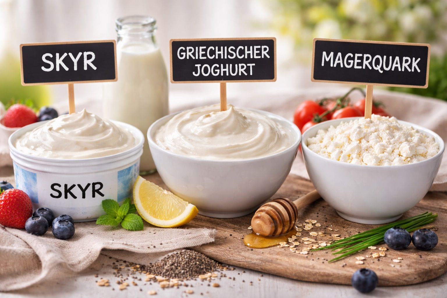 Skyr, griechischer Joghurt oder Magerquark: Der eine kostet unnötig viel, der andere ist ein echter Gesundheitsvorteil