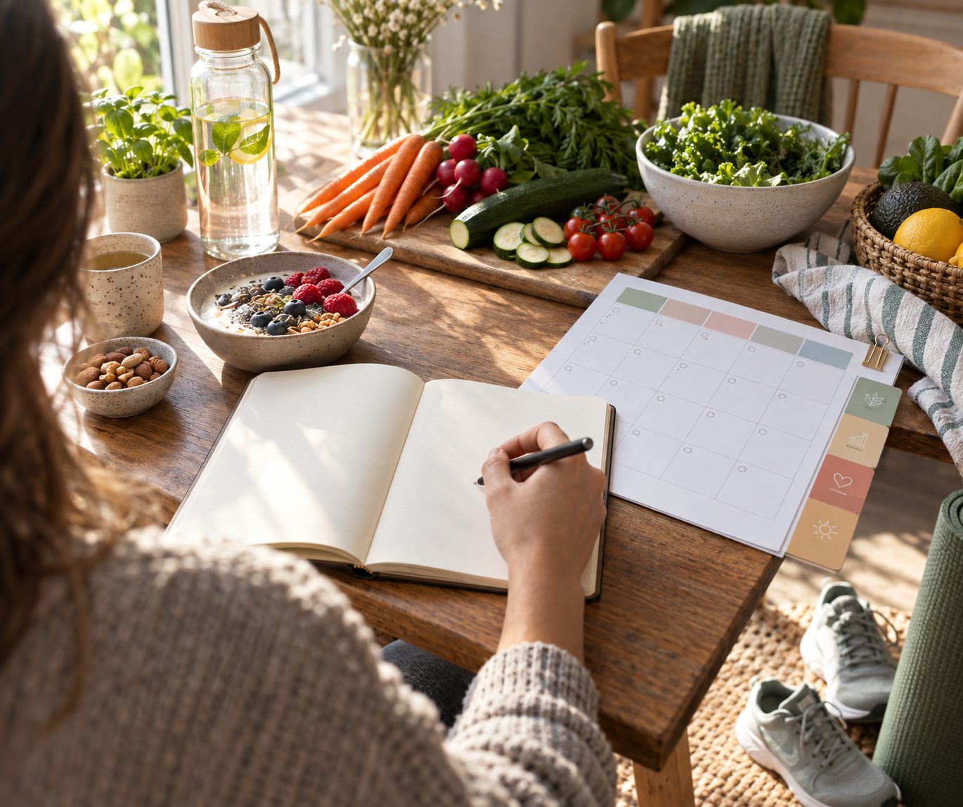 Ihr Fahrplan für die ersten vier Wochen: Vom Ernährungstagebuch zum Alltagsrhythmus